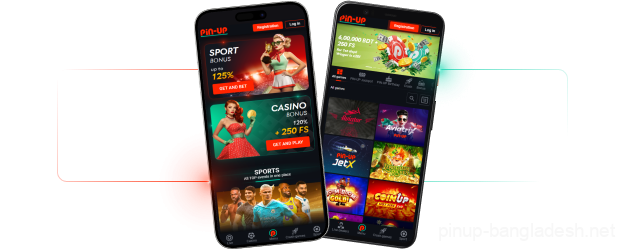 Pin Up App for Android and iOS