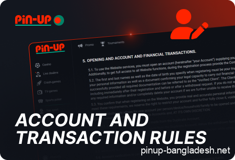 Pin Up Bangladesh Payment Policy