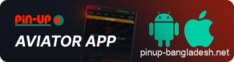 Aviator game in Pin Up mobile app