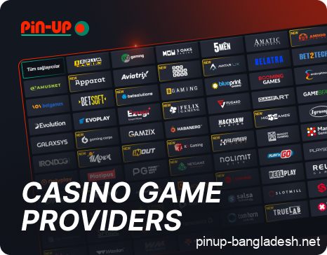 Pin Up Bangladesh Game Providers