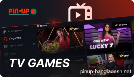 TV Games in Pin Up Bangladesh