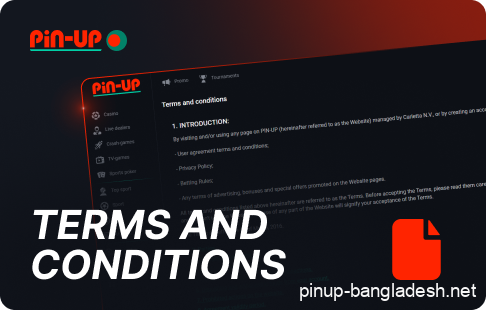 Pin Up Bangladesh Terms and Conditions